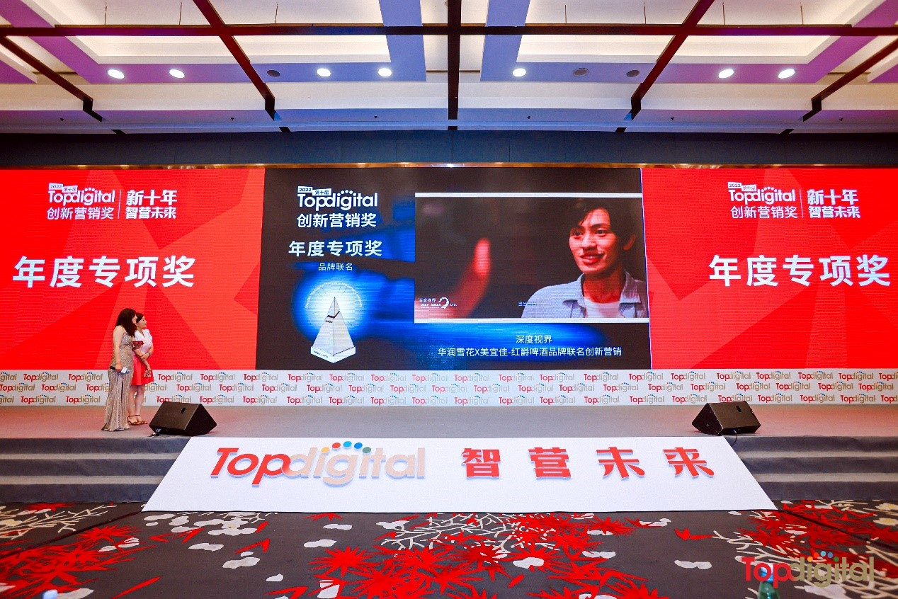深度视界斩获第十届TopDigital创新营销大奖:原文配图 2